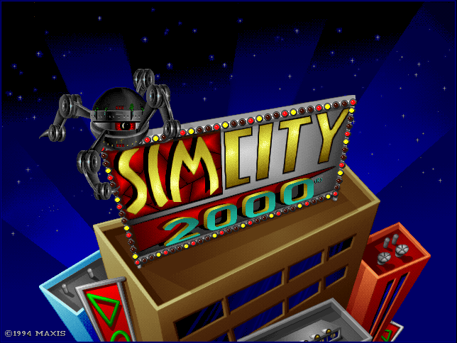 Sim City 2000 ( Title Screen )